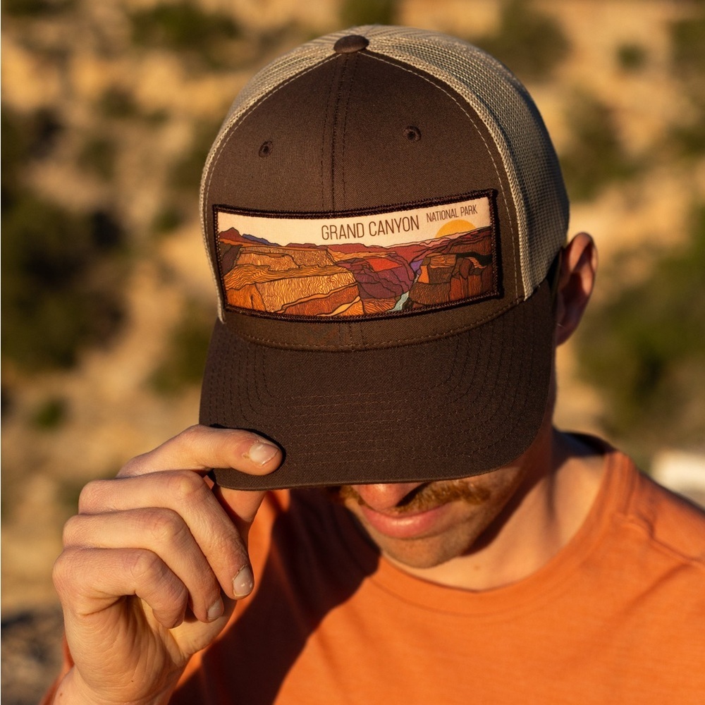 New Grand Canyon National Park Trucker Hat Adjustable Strap Setting